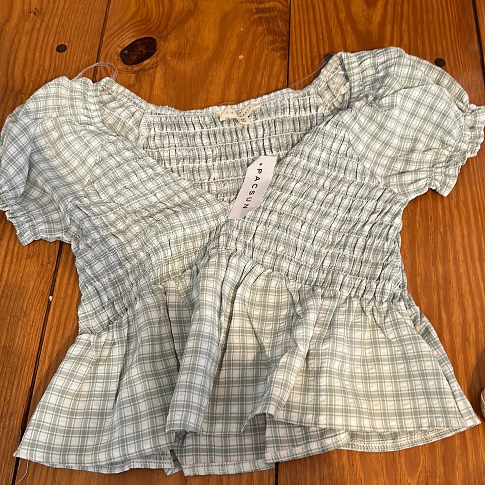 Pacsun L.A Hearts crop top